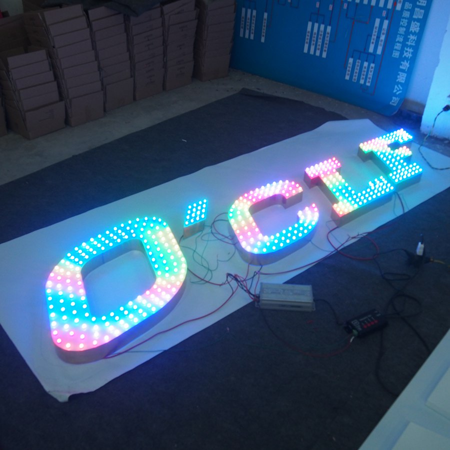 Custom Full Color RGB Sign