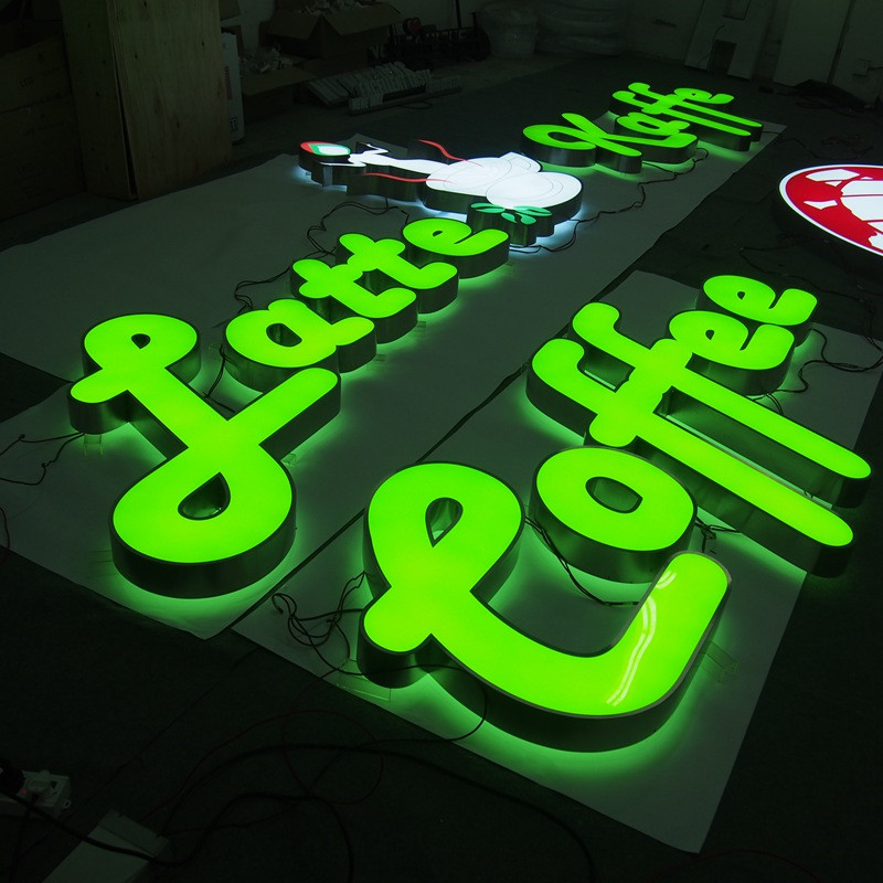 Face & Halo-Lit Fabricated Channel Letters
