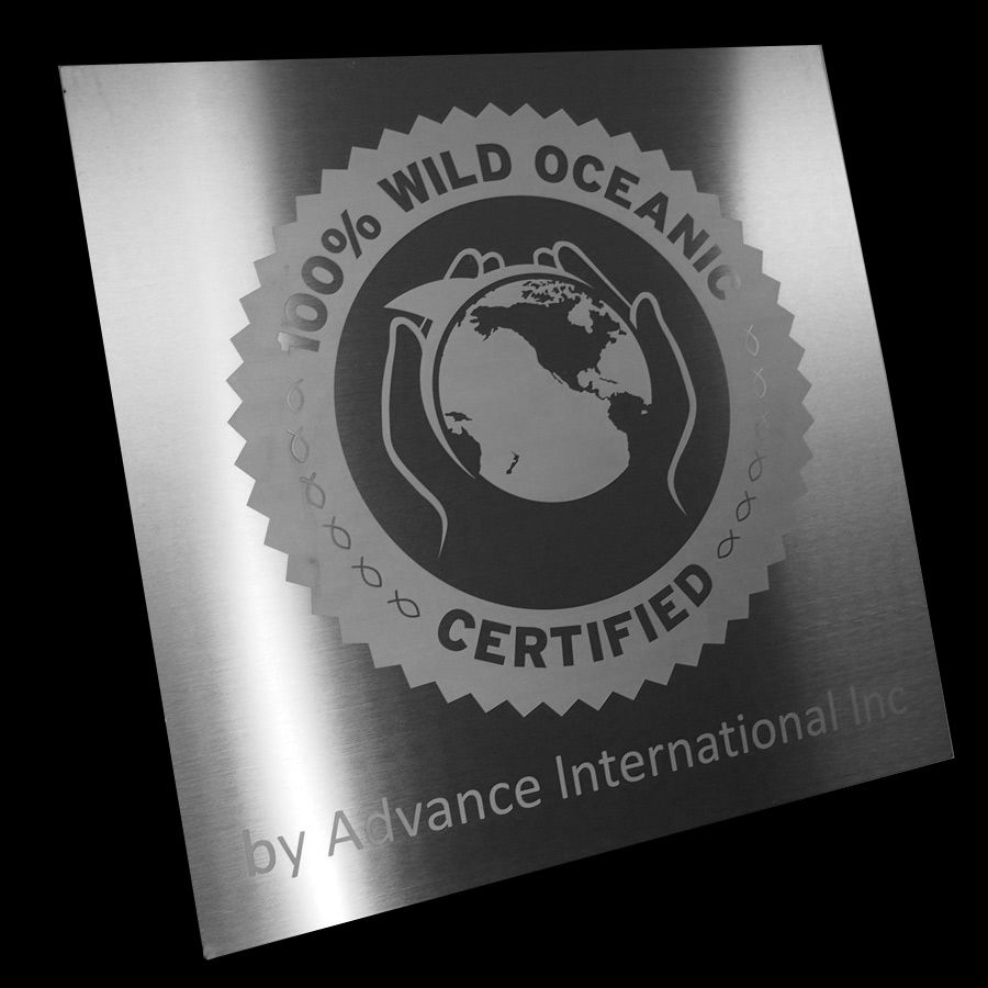 Custom Etched Stainless Alloy Plaque