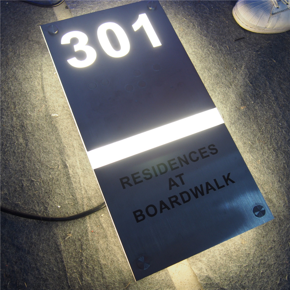 Custom Number Signs
