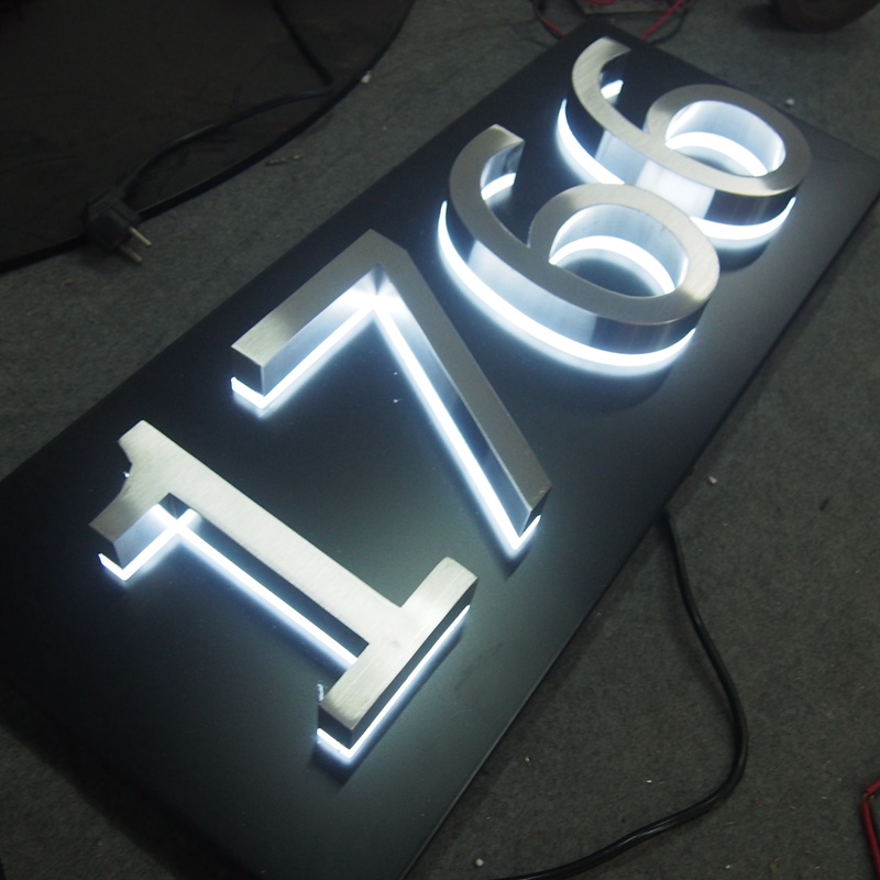 Custom Number Signs