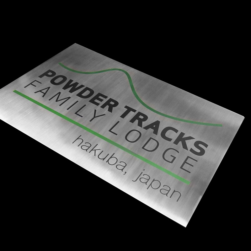 Custom Etched Stainless Alloy Plaque