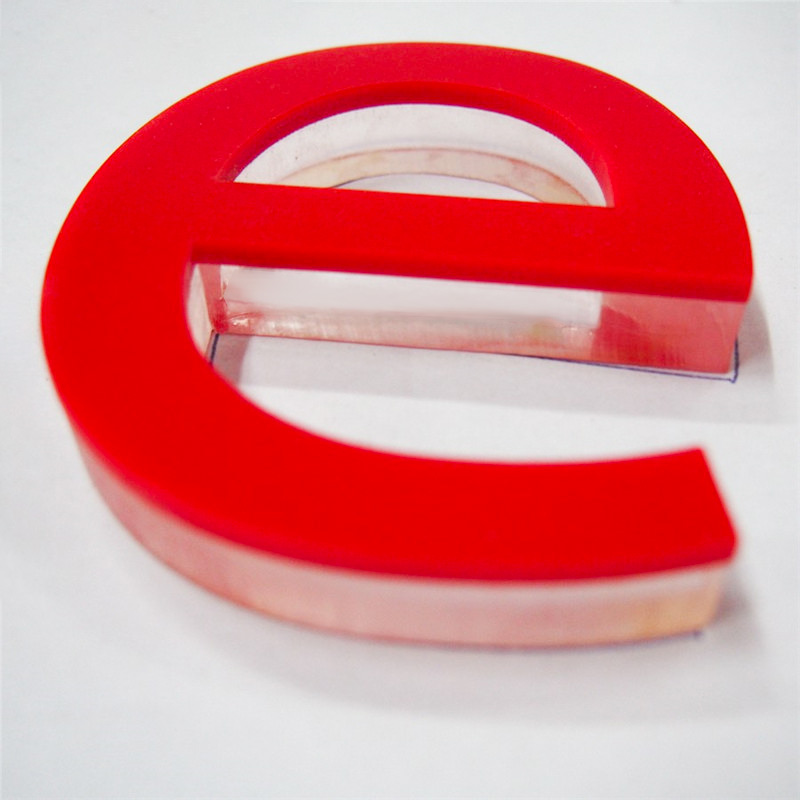 Flat Cut Out Acrylic Letters
