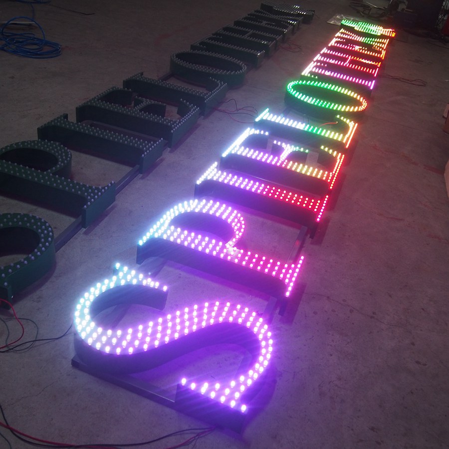 Custom Full Color RGB Sign